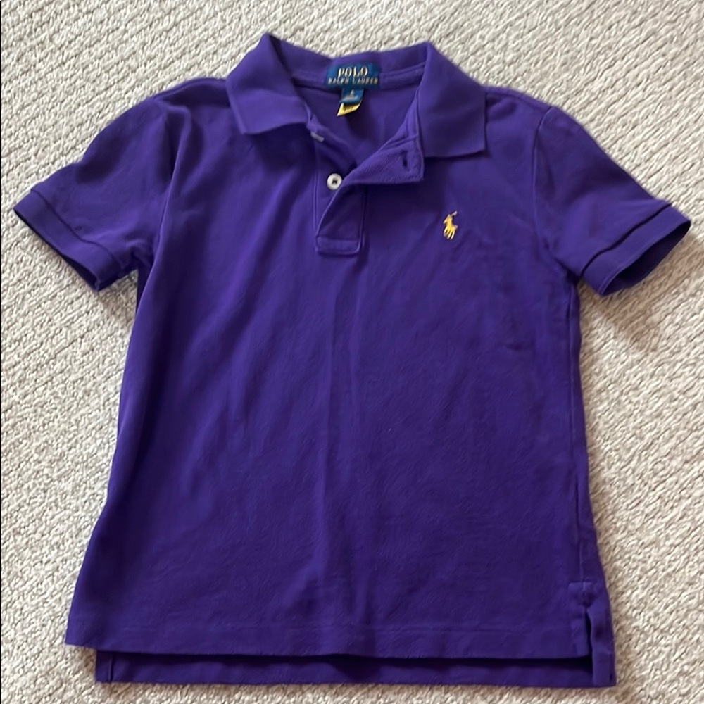 Polo by Ralph Lauren Kids Purple Polo Shirt